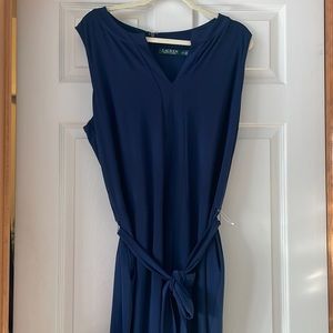 Ralph Lauren 2x navy romper